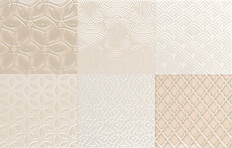 Aleluia Ceramicas Aline Dеcor Bojou Mix Sand Декор 27x42 см