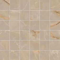 Atlas Concorde Russia Symphonyx Cashmere Mosaic Бежевая Лаппатированная Мозаика 30х30 см