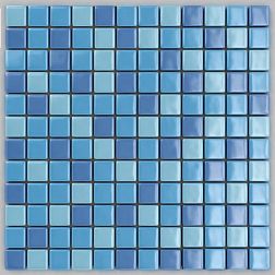 MVAPrintMosaic Мозаика стеклянная Микс 25FL-S-048 Голубой 31,5х31,5 см