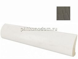 Equipe Masia 23307 Pencil Bullnose Gris Oscuro Crackle Бордюр 3x15 см