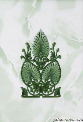 Газкерамик(НЗКМ) Восток Декор зеленый 20х30