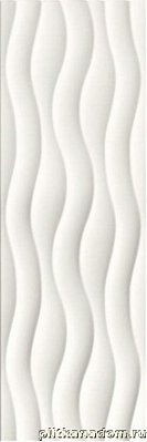 Pamesa Ceramica White Rev.Neige Blanco Настенная плитка 25х75