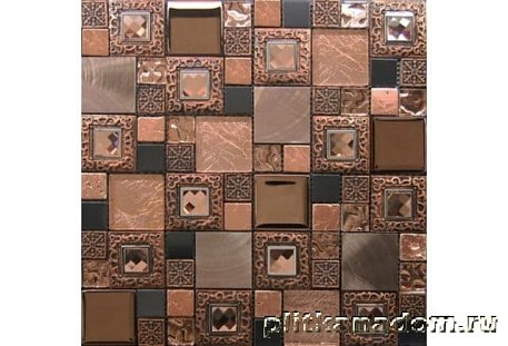 Inter Matex Frame Copper Мозаика 30х30 см