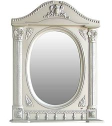 Зеркало Атолл Наполеон 175 патина серебро