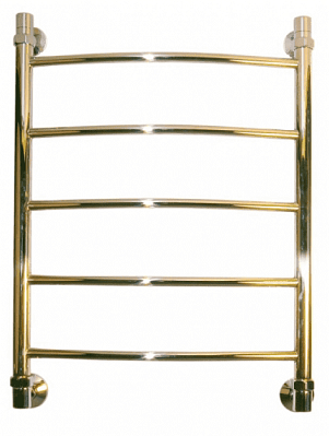 Полотенцесушитель водяной Ника Arc ЛД 5-Br, 60 x 50 см цвет бронза