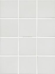 Kerama Marazzi Агуста 1332 Белый Натуральный Керамогранит 9,8х9,8 из 12 частей 9,8x9,8x7 см