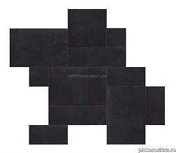 Atlas Concorde Seastone Black Multiformato Мозаика 60x60 см