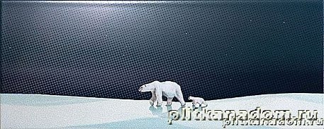 Керама Марацци Февральский Снег Декор ночь B28-7000 20х50