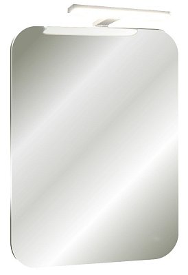 Creto Etna Зеркало 55х80 для Ванной комнаты с навесным светильником и выключателем, 8-550800E