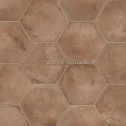 Marca Corona Terra Rosso Esagono Керамогранит 25х21,6 см