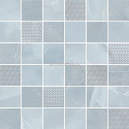Kerlife Onice Blu Mosaic Голубая Глянцевая Мозаика 30x30 см