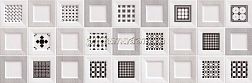 Dual Gres Beret Frame Сеый Глянцевый Деко 32х96 см