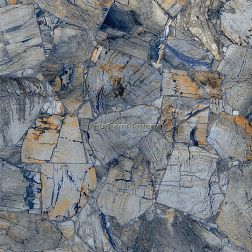 Flavour Granito Amadeo Blue Glossy Синий Полированный Керамогранит 60x60 см