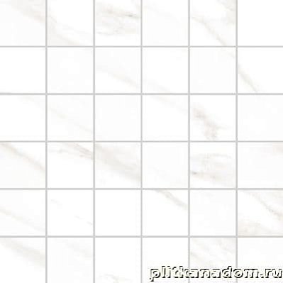 Vitra Marmori K945619LPR Калакатта Белый Мозаика 30x30 (5х5) см