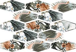APE Ceramicas Harlequin Curazao White Mix A035898 Керамическая плитка 10x20 см