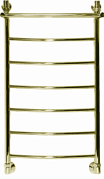 Полотенцесушитель водяной Ника Arc ЛД ВП 7-Br, 100 x 60 см с полочкой, цвет бронза
