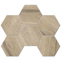 Ametis Daintree DA02 Hexagon Мозаика неполированная 25х28,5 см