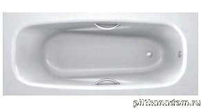 BLB Universal Ванна стальная 170х75 HG с отверстиями для ручек 20,8