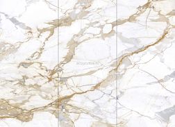 Zodiac Ceramica Calacatta Gold Бежевый Глянцевый Керамогранит 120x260 см