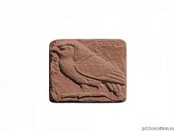 UniStone Птицы 4 Коричневый Вставка 14,3х14,3x3,5 см