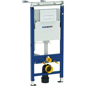 Geberit Duofix 458.125.11.1 Монтажный элемент для подвесного унитаза 112, со смывным бачком, смывная клавиша Delta51