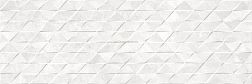 Peronda Downtown 4D White Triangle SP R Белый Матовый Ректифицированный Керамогранит 33,3x100 см