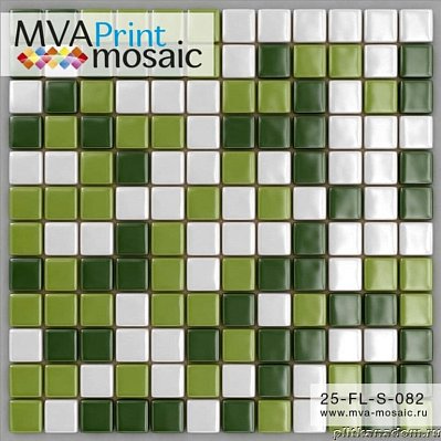 MVA-Mosaic 25FL-S-082 Стеклянная мозаика 31,7x31,7 (2,5х2,5)