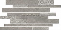Kerama Marazzi Ламелла SBM010-SG458420 Декор серый мозаичный 25х50,2 см