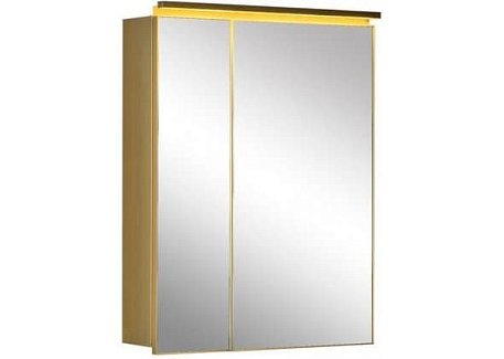 Зеркало-шкаф De Aqua 60 золото