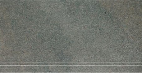 Керама Марацци Гималаи DP203800R Керамогранит серый обрезной Ступень 30х60