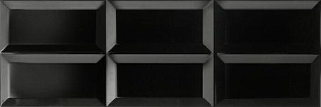 Aparici Metro Black Настенная плитка 20x59,2 см