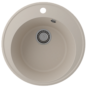 Ulgran Quartz Nora 485-02, лен Мойка кухонная 48,5х20
