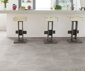 Clix Floor Tiles Бетон серый шлифованный CXTI 40196 32 класс Виниловый ламинат 1300x320x4,2