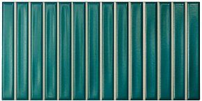 Wow Sweet Bars Teal Matt Зеленая Матовая Настенная плитка 12,5x25 см
