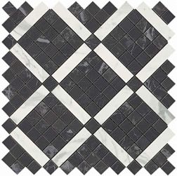 Atlas Concorde Marvel Pro Noir Mix Diagonal Mosaic Мозаика 30,5x30,5 см