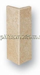Stroeher Keraplatte Roccia 835 Sandos Угловой подступенник 15,7х6 см