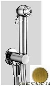 Cisal SC00791024 Гигиенический душ, с подводом и держателем, золото