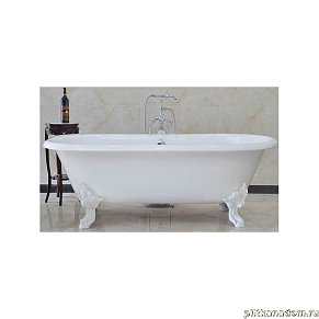 Magliezza Patricia WH Чугунная ванна (ножки белые) 183х80