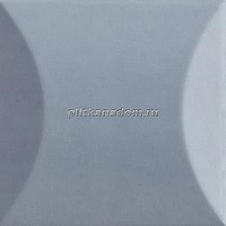 Ava Ceramica UP Cuscino Blue Matte Голубая Матовая Настенная плитка 10x10 см
