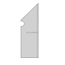 Fap Ceramiche Milano & Floor Corten Battiscopa Sagomato DX Satin Плинтус 7,2x30 см