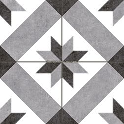 ETILI Seramik Керамогранит NERO Pre-cut 45x45 см