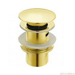 Донный клапан с переливом (золото) MLN-TB51