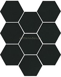 Kerama Marazzi Кальсада SG1008N Черный Натуральный Керамогранит 10,4х12 см
