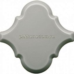 Adex Renaissance ADST8007 Arabesco Biselado Graystone Серый Глянцевый Декор 15х15 см