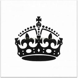Керама Марацци Итон AD-A167-1146T Декор Корона 9,9х9,9 см