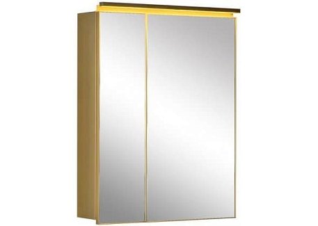 Зеркало-шкаф De Aqua 80 золото