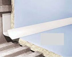 Cezar Профиль для плитки внутренний 10мм светло-серый 1х250 см