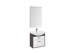 Комплект мебели для ванной Aquanet Грейс 65 дуб кантенбери/белый (2 ящика)