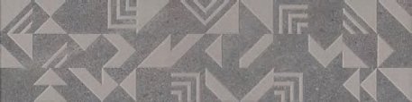 Керама Марацци Про Матрикс Геометрия Серый тёмный SBD012-DD3183 Декор 15х60 см