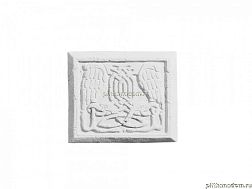 UniStone Изразец 4 Белый Вставка 29,5х29,5x4 см